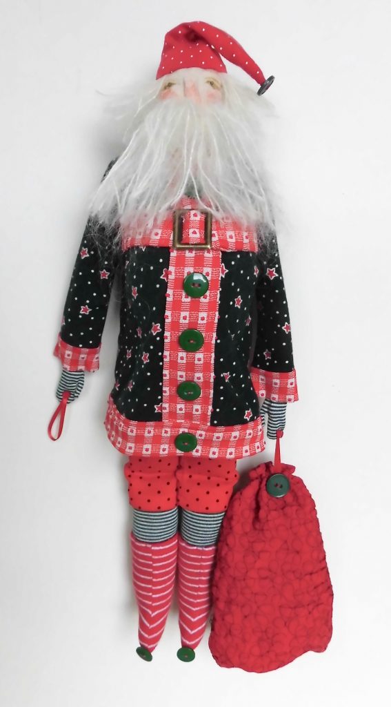 Santa Dark Green &Red - 10-19-18A