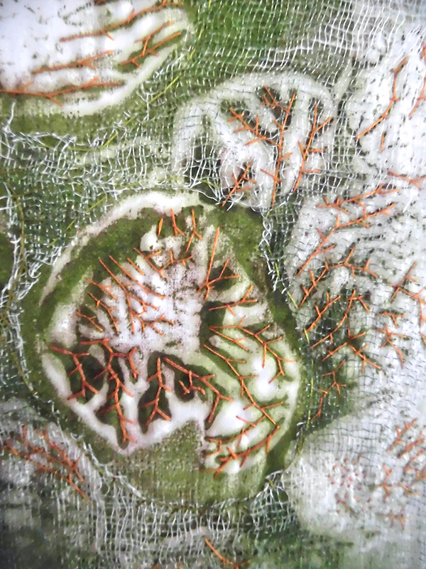 Earth Floor: Moss  Detail by Jennifer Gould, Grand Rapids, MI