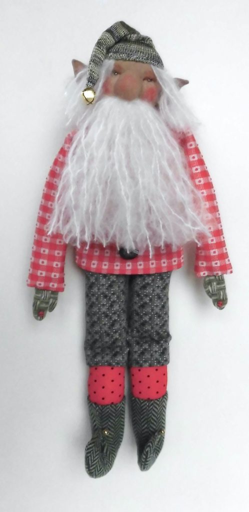 Santa Doll by Jennifer Gould