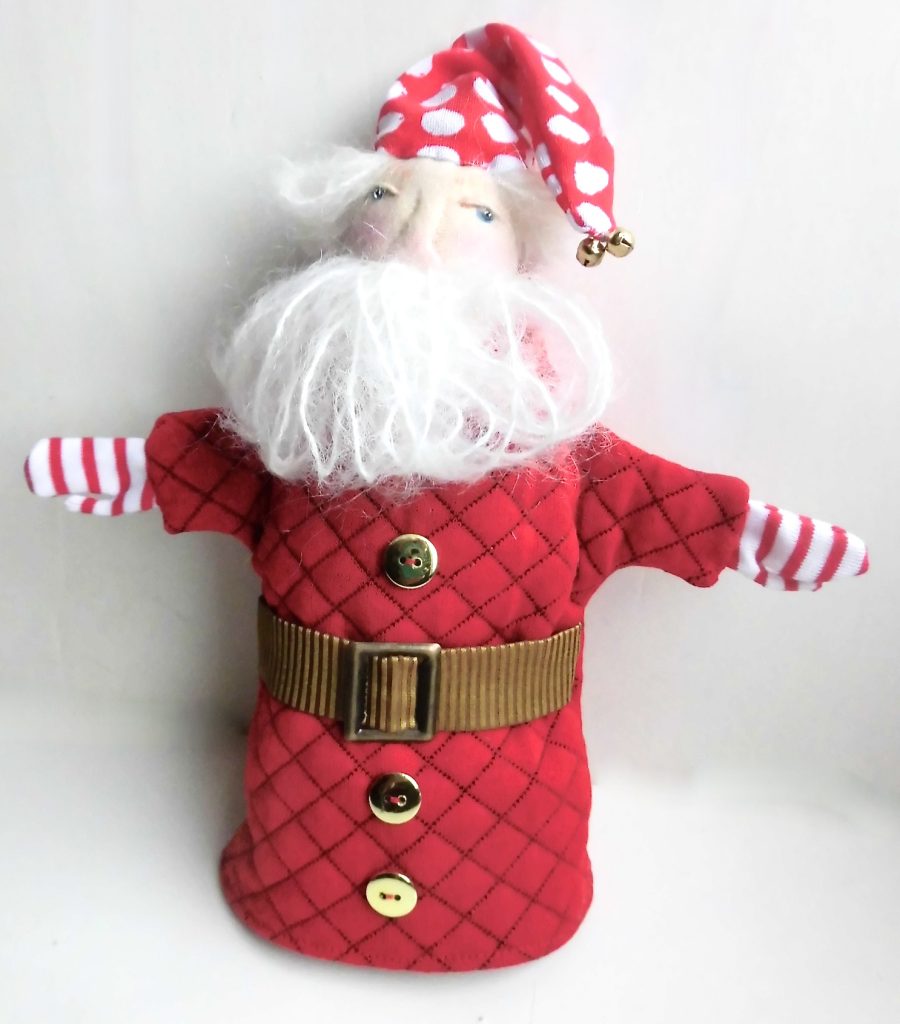 Santa Doll by Jennifer Gould